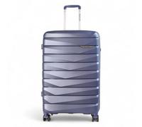 Infinity Luggage Holiday Strong Travel Case Large Hard Shell Tsa Suitcase In Blue