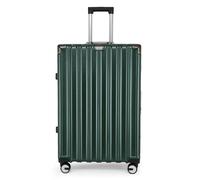 Infinity Luggage Robust Hard Shell Luggage 8 Wheel Suitcase Set - Large - Green