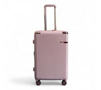 Infinity Luggage Rose Gold Expandable Hard Shell 8 Wheels Luggage Travel Medium Suitcase