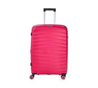 Infinity Luggage Sunwave Hard Shell Luggage Medium Hard Shell Suitcase In Pink