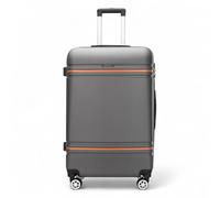 Infinity Medium Suitcase 24" Lightweight Hard Shell Luggage 4 Wheels Spinner 3-Digit Combination Lock Hard Shell Luggage for 15 to 20kg
