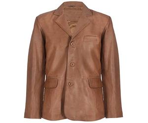 Infinity Men’s Smart Tan Tailored Fit 3 Button Single Breasted Blazer Jacket XL