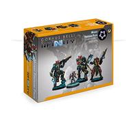 Infinity Miniatures - Infinity: Combined Army: Morat Fireteam Pack - Unpainted Miniature by Corvus Belli - Compatible with Infinity and Other Tabletop RPG TTRPG
