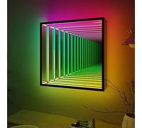 Infinity Mirror Tunnel Lamp - LED 3D Night Light, Sensory Infinity Light for Home, Desk, Living Room, Party Decoration