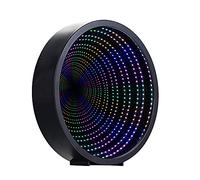 Infinity Mirror Tunnel Light - LED Night Light with 3D Mirror Effect - Wall Hanging Lights & Desktop Lamp - Wedding & Festival Party Decoration