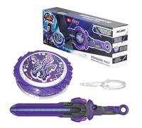INFINITY NADO Bey Battling Blade Toys Battle Set for 8-12 with Spinning Top & Sword Launcher Metal Brust Gyro for Boys and Girls Age 5+ Dream World