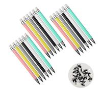 Infinity Pencil- 18 PCS Everlasting Pencils with Rubbers on the End, Reusable Inkless Pencils with Replaceable Nibs for Writing and Drawing, Perfect for Students, Artists Use (Macaron Colors)