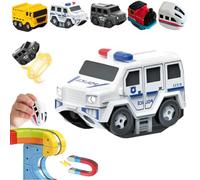 Infinity Racer Magnetic Train - Replacement Magnetic Electric Train Cars for klick Rail,Rechargeable 3D Infinity Track Trains Head for MagneticTrack,Cannot Operate Alone, Tracks & Cable Not Included