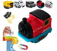 Infinity Racer Magnetic Train - Replacement Magnetic Electric Train Cars for klick Rail,Rechargeable 3D Infinity Track Trains Head for MagneticTrack,Cannot Operate Alone, Tracks & Cable Not Included