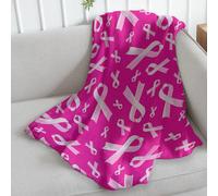 Infinity Republic IR-PINKPINKRIBBON Throw Blanket, 50x60, PINK