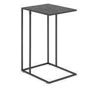 Infinity Side Table in Matt Black Furniture To Go Black One Size