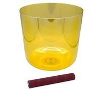 Infinity Singing Bowl - F3, Yellow, 8.0 Inch 440 Hz