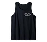 Infinity Symbol Dragon Techwear Aesthetic Futuristic Cyber Tank Top