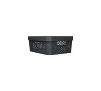 | Infinity Tray 11L, Charcoal Grey, 35.6 x 26.6 x 13.6 cm, Recycled Plastic