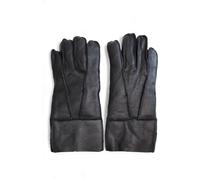 Infinity Unisex Sheepskin Leather Roll Up/Down Cuff Gloves - - Size: M