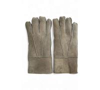 Infinity Unisex Sheepskin Suede Roll Up/Down Cuff Gloves - - Size: L