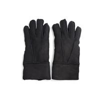 Infinity Unisex Sheepskin Suede Roll Up/Down Cuff Gloves - - Size: S