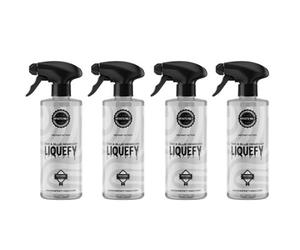 Infinity Wax Liquefy Tar & Glue Remover Adhesive Cleaner 500Ml Pack X4 Bottles