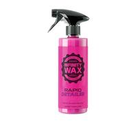Infinity Wax Rapid Detailer Pink 500ml - High Gloss Quick Detailer Spray, No Buffing Siloxane + Carnauba Safe, Water Beading, Instant Shine Use Wet or Dry Safe on Paint, Glass, & Trim