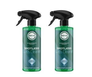 Infinity Wax Spotless Glass Cleaner Strenght Formula Detailing 500Ml X2 Bottles