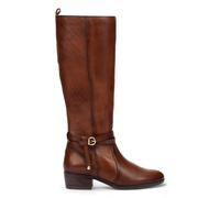 Infinity Women's Classic Knee High Tall Cuero Brown Leather Boots - Daroca