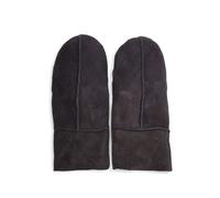 Infinity Womens Real Sheepskin Suede Mittens Warm Gloves - - Size: L