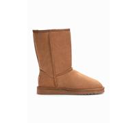Infinity Womens Sheepskin Suede Slip-On Winter Dusk Boots - - Size: 4