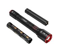Infinity X1 7000L Dual Power Rechargeable Flashlight,7000 Lumen CREE LED with Adjustable Focus and Heat Lock