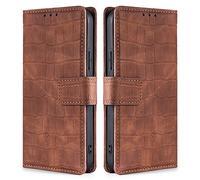 Infinix Hot 40 Pro 4 Case [Card Holder] [Kickstand] [Wallet Case] Leather Flip Wallet Case for Infinix Hot 40 Pro 4, Brown