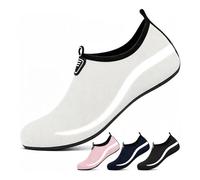 InfiniZer Water Shoes Men Women Beach Shoes with Reflective Wave, Quick Dry Swim Aqua Socks Barefoot Sea Pool Shoes Non-Slip