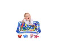 Infinno Inflatable Tummy Time Mat Premium Baby Water Play Mat for Infants and Toddlers Baby Toys for 3 to 24 Months, Strengthen Your Baby's Muscles,
