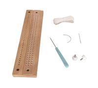 INFISELECT Journal Book Binding Punch Guide Set - Durable Bookbinding Tool Kit for DIY Junk Journal Supplies, Japanese and Coptic Bound Books - Perfect for Crafters, Students, and Teachers