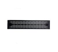 Infitronic - INSIRBL112STL 19 inch ventilation panel rack panel blind plate U-rack cover blind cover 2 U steel (tool- installation)