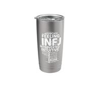INFJ Advocate Funny Introvert Personality Relationship Stainless Steel Insulated Tumbler