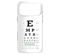INFJ Empath Eye Chart Funny Introvert Humor INFJ Quote Case for iPhone 17 Pro Max