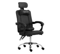INFJMH Silla Ergonomic Reclining Office Chair High Back Swivel Computer Chair w/Headrest and Lumbar Support Adjustable Height Home Desk Chair - No footrest Study