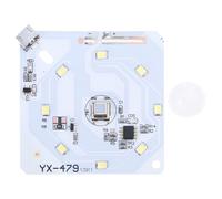 Inflared Lamp Board LED Motions Sensors Night Light Board USB Rechargeable Infrare Detection Bedroom and Hallway