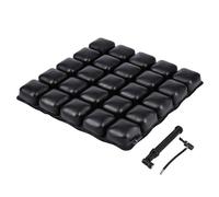 Inflatable Air Seat Cushion, Adjustable Pressure Relief Seat Cushion for Tailbone and Sciatica Pain, Portable Air Seat Pad 3D Air Cushions - for Wheelchair, Car, Office and Home (L - 46cm*46cm)