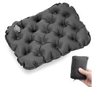 Inflatable Air Seat Cushion - Ultra-Portable Travel Seat Cushion for Office Chairs, Wheelchairs & Camping - Pressure Relief Design with Leak-Proof PVC, Lightweight Foldable Soft Sitter Cushion