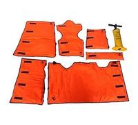 Inflatable Air Splint Set Portable First Aid Vacuum Splint Multi-Use Emergency Fracture Immobilization with Hand Pump for Outdoor Camping