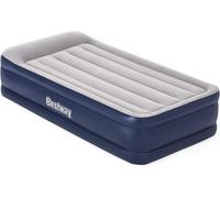Inflatable Airbed, Bestway Tritech W/ Air Pump & Carrying Bag 191 X 97 X 46Cm