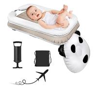 Inflatable Airplane Bed for Kids, Toddler Travel Bed, Portable Baby Bed, Infant Air Mattress Fits Airplane Economy Seats, Car Train(Size:A)