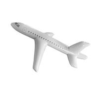 Inflatable Airplane for Kids Cute Cartoon Inflatable Aircraft Foldable White Indoor Outdoor Swimming Toy Airplane Birthday Gift,2m