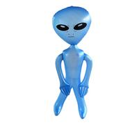 Inflatable Alien 35.4" Halloween Giant PVC Funny | Inflatable alien toy party props for celebrations in the garden on the patio in the yard and lawn at birthday