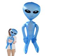 Inflatable Alien - 35.4 inch Halloween Giant PVC Funny - Inflatable Space Alien Balloon Toy | for Birthday Party Celebration Outdoor Indoor Yard Garden Lawn Backyard Porch Patio