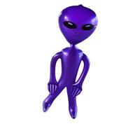 Inflatable Alien Figure 35.4" Halloween Giant PVC Funny | Outdoor inflatable alien decoration for celebrations in the garden on the patio in the yard and lawn at birthday Christmas