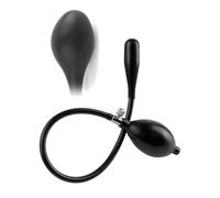 Inflatable anal dilator smooth dildo anal butt stimulator silicone