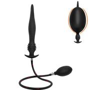 Inflatable Anal Plug Butt Plug Silicone Anal Sex Toys Prostate Massager Cleaner Anal Beads Stimulation Adult Sex Toys for Women Expander G-spot Anal Dildo