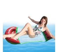 Inflatable and Breathable Swimming Pool Swim Rings for Adults | Fruit Shaped Swimming Pool Lounge Float Outdoor Lake River Camping Backyard Summer Party Swimming Tanning