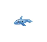 inflatable animal orca transparent 148 cm blue